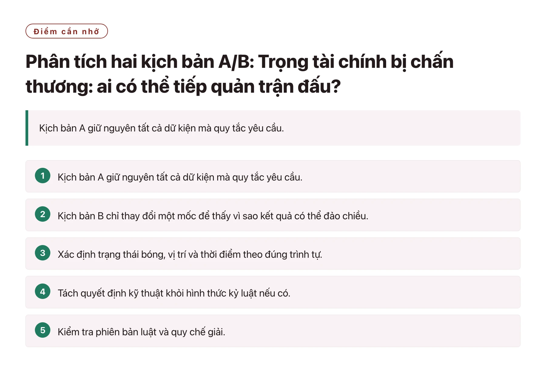 Phân tích hai kịch bản A/B: Trọng tài chính bị chấn thương: ai có thể tiếp quản trận đấu?——全文要点速览